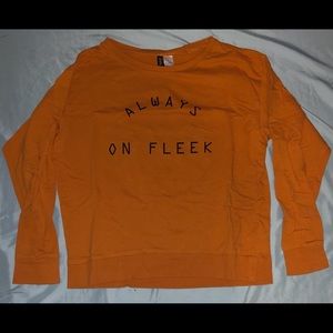 Forever 21 “always on fleek” sweater